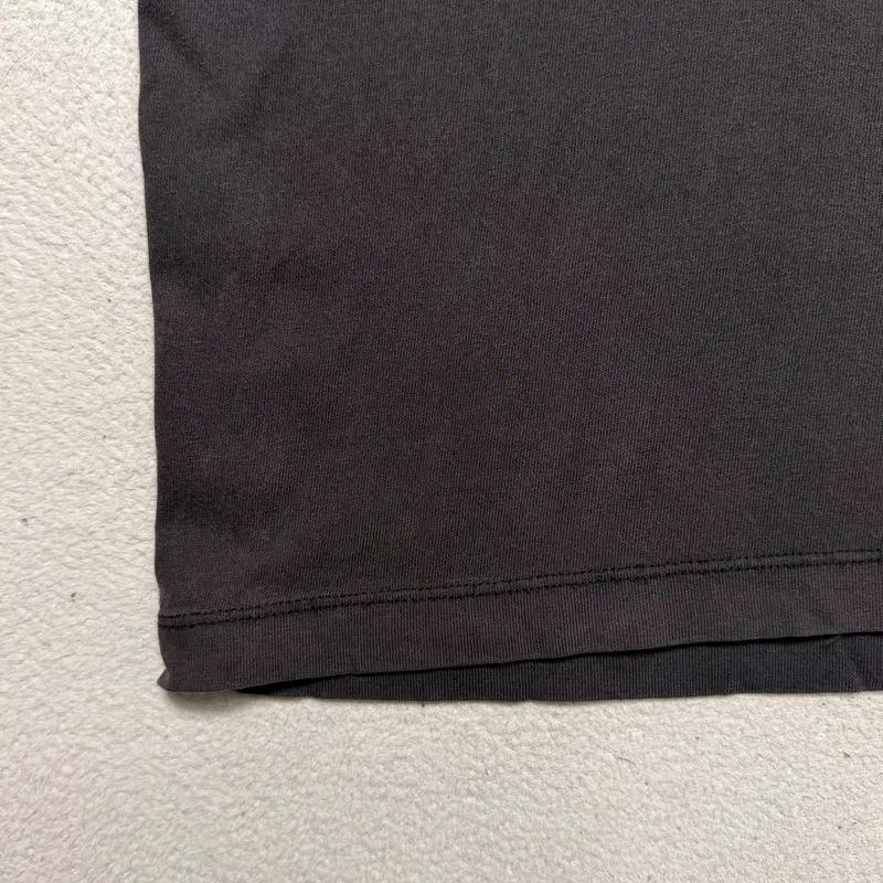 MAISON MINED 프레스콧 프린팅 반팔 티셔츠 차콜  L 7