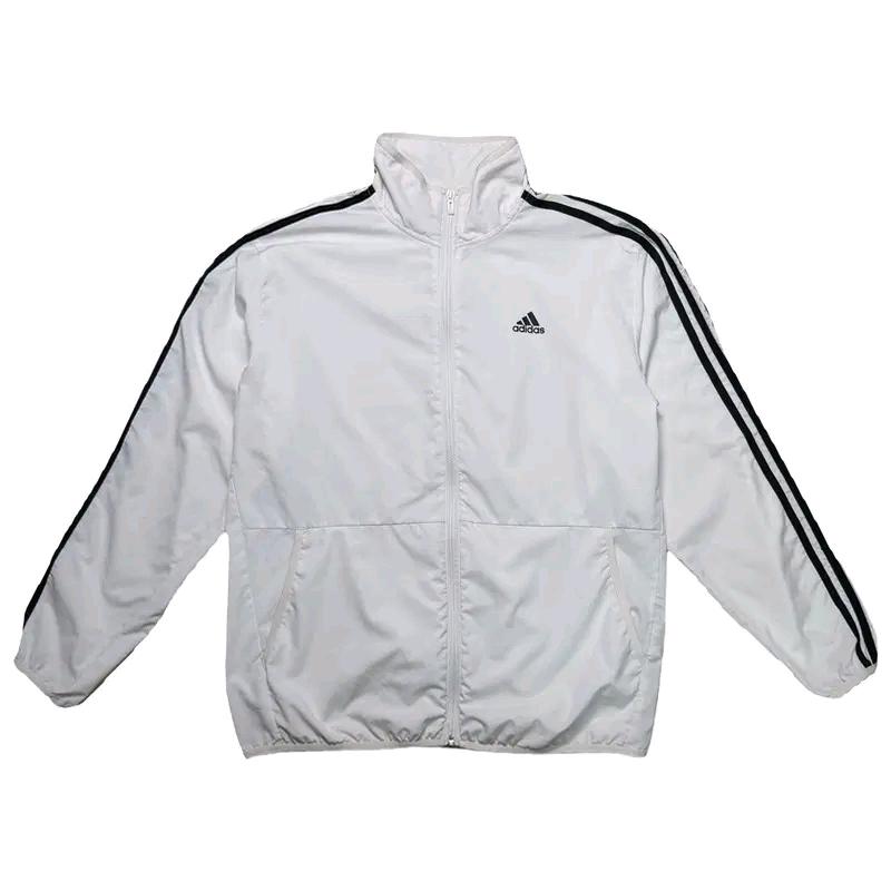 ADIDAS 라이트 우븐 저지 자켓 화이트 XL 2