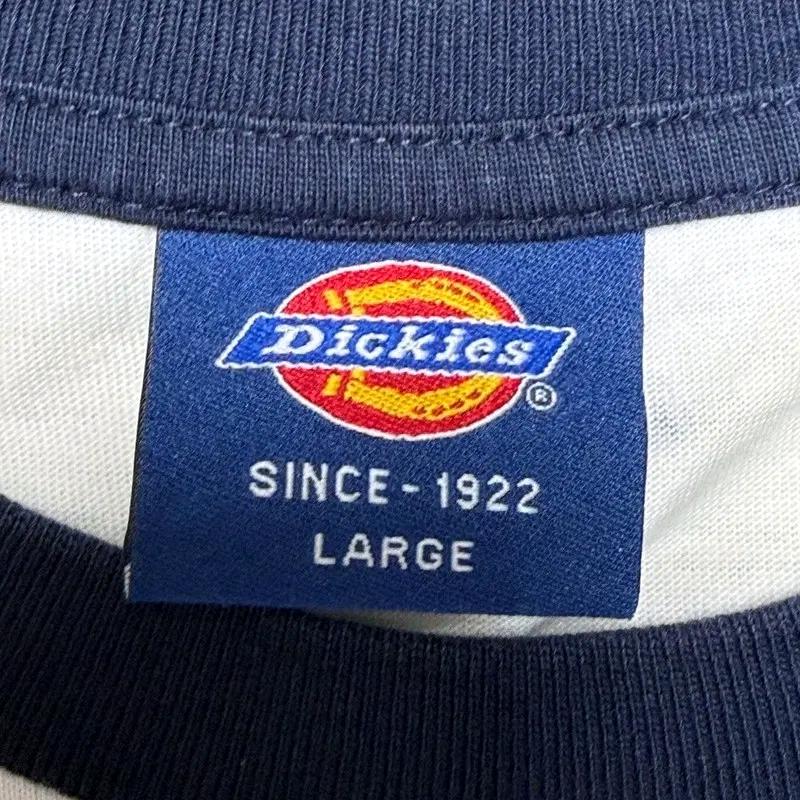 DICKIES 프린팅 반팔 티셔츠 화이트 L 5
