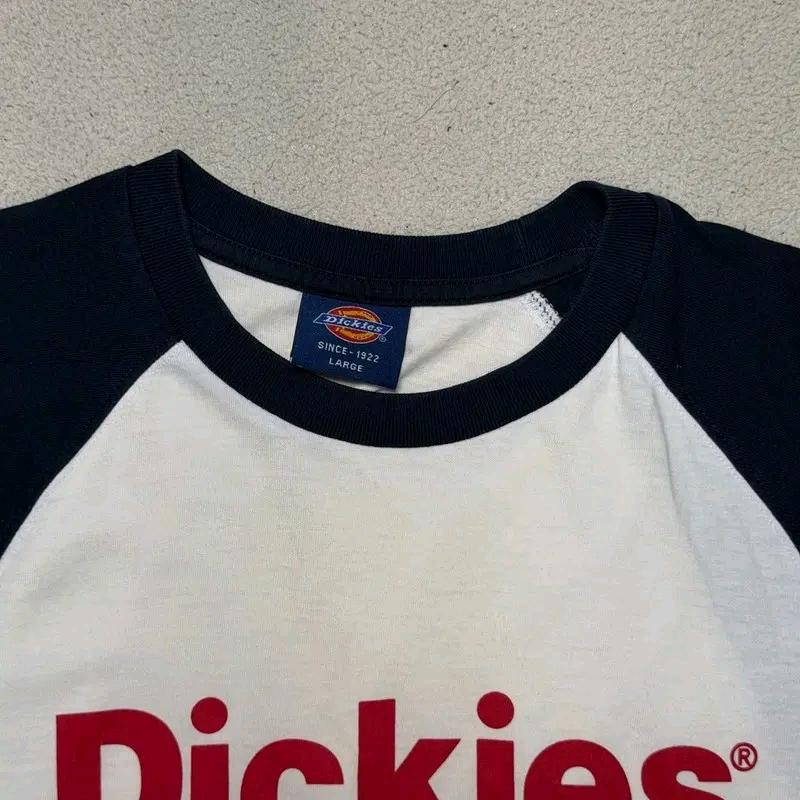 DICKIES 프린팅 반팔 티셔츠 화이트 L 4