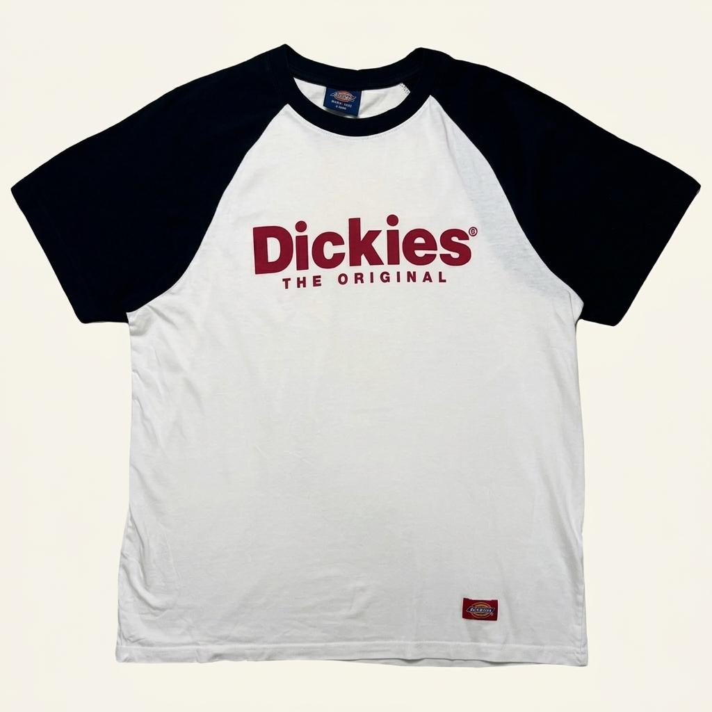 DICKIES 프린팅 반팔 티셔츠 화이트 L 1