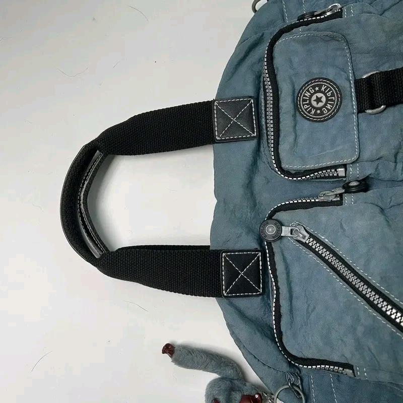 KIPLING 블루 토트백 4