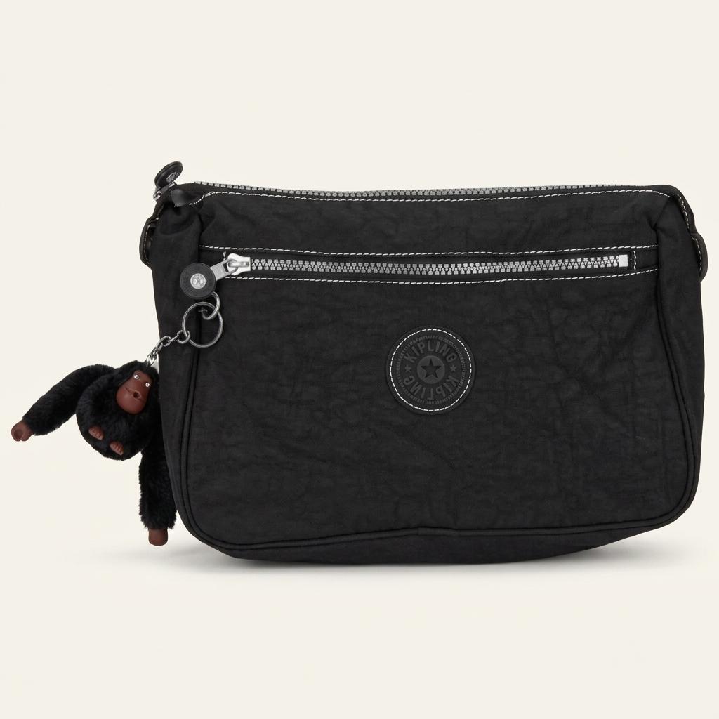 KIPLING 블랙 클러치백 1