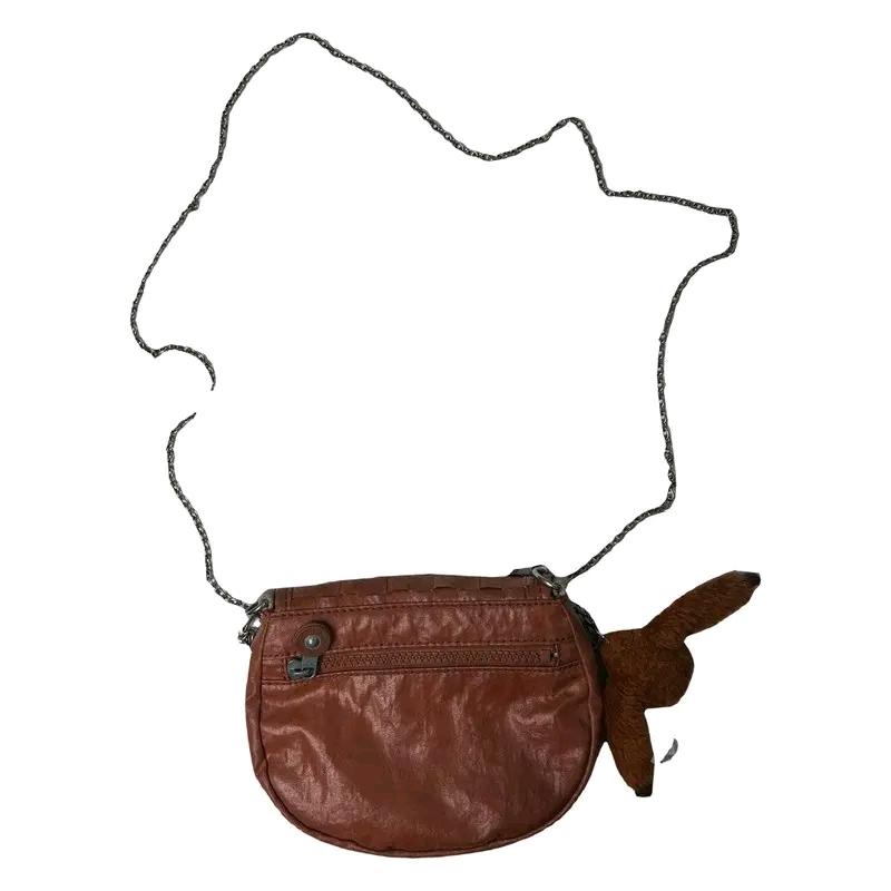 KIPLING 미니 크로스백 카멜 브라운 6
