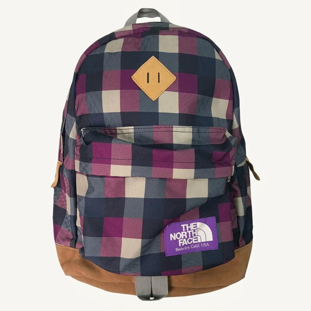 THE NORTH FACE 퍼플 라벨 체크보드 백팩 1