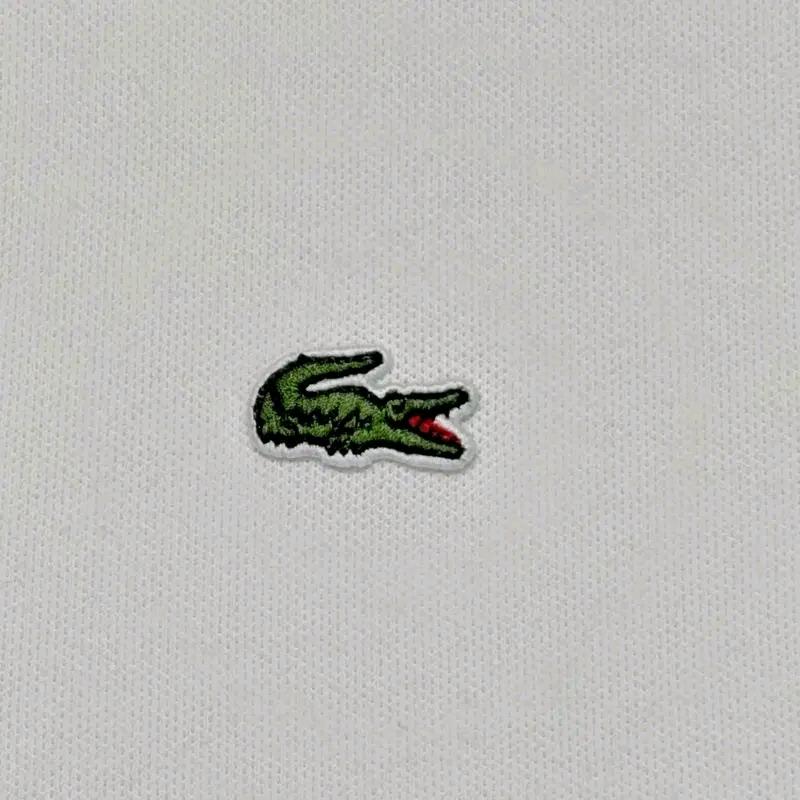 LACOSTE 릴렉스핏 헤리티지 폴로셔츠 화이트 36 5