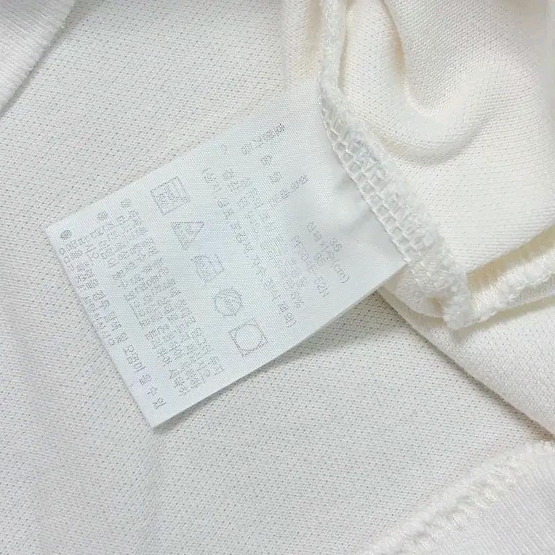 LACOSTE 릴렉스핏 헤리티지 폴로셔츠 화이트 36 9