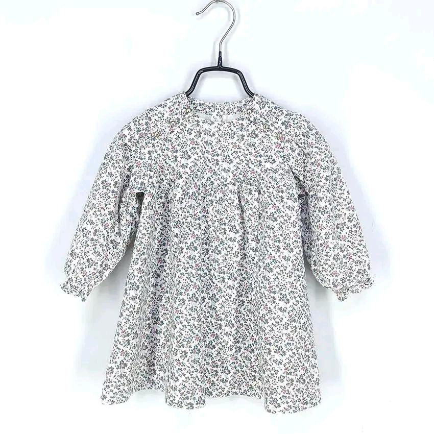 아가방 유아동 코튼 플라워 원피스 아이보리100 (HU28955) 2