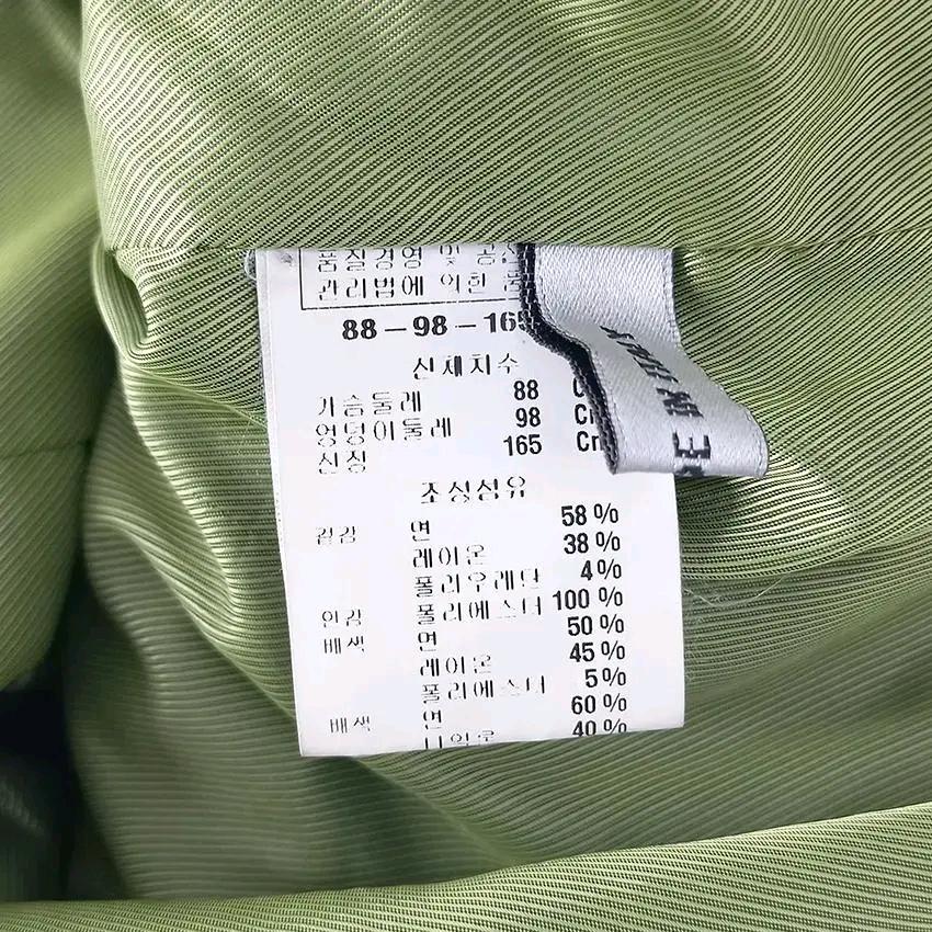 앤클라인 여 레이온혼방 스트링 야상자켓 카키브라운 (HU29077) 8