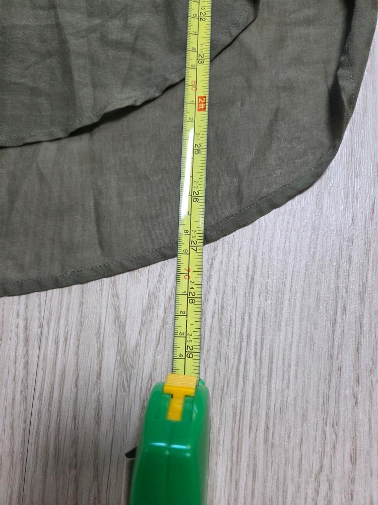 프랑스브랜드 더쿠플스 면실크 혼방 시스루 블라우스 M 5
