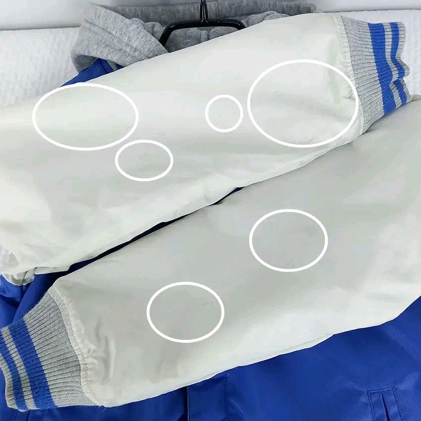 컨버스 아동 패치 나일론 후드고정 항공점퍼 블루150 (HU12307) 9