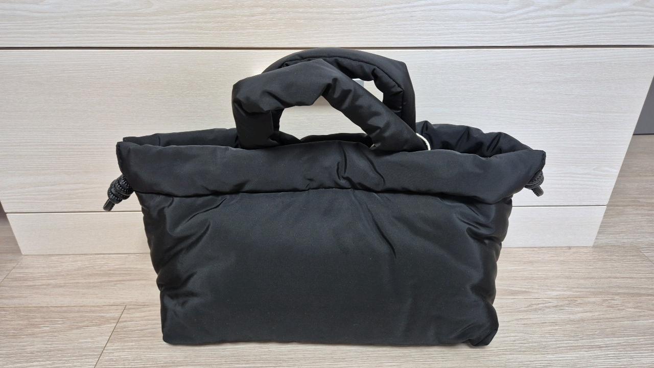 리유르 패딩 토트백 블랙 3