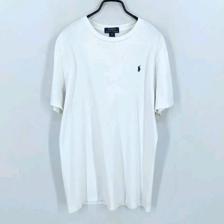 폴로랄프로렌 여성 여름 라운드반팔티 연아이보리 (HU46458) 2