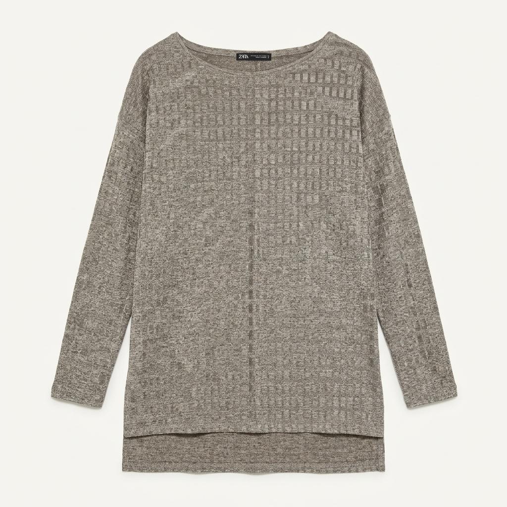 ZARA W&B 니트 티셔츠 M