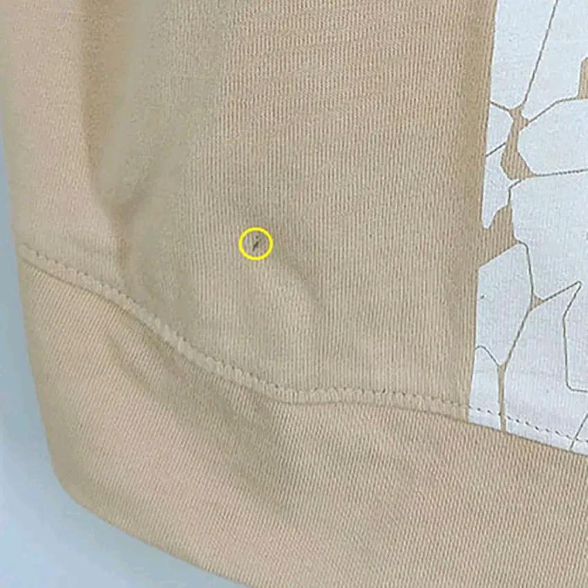 쥬시쥬디 여성 프린팅 오버핏 반팔티 베이지85 (HU46466) 8