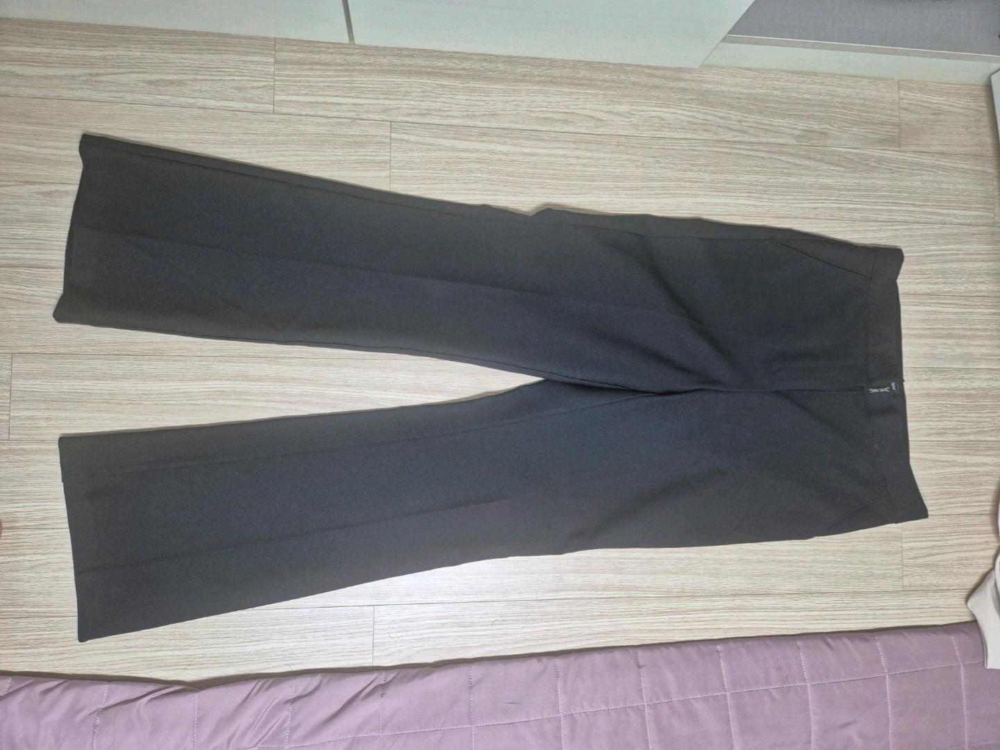 ENVYLOOK 블랙 슬림 팬츠  2
