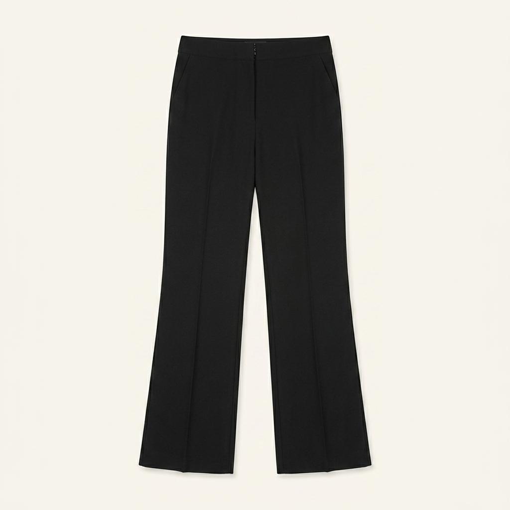 ENVYLOOK 블랙 슬림 팬츠 