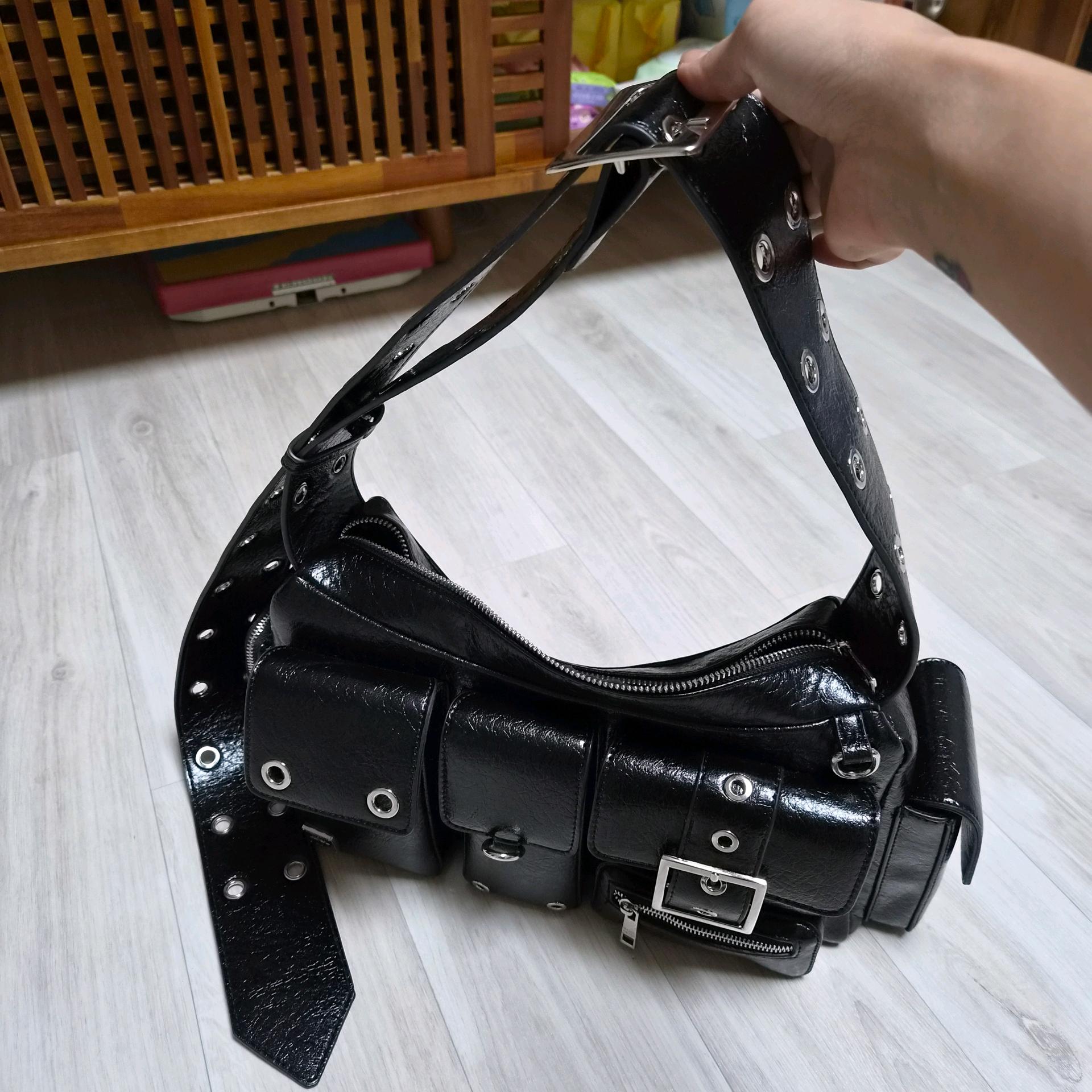 블랙퍼플 포트리스 백 Fortress Bag 블랙 3