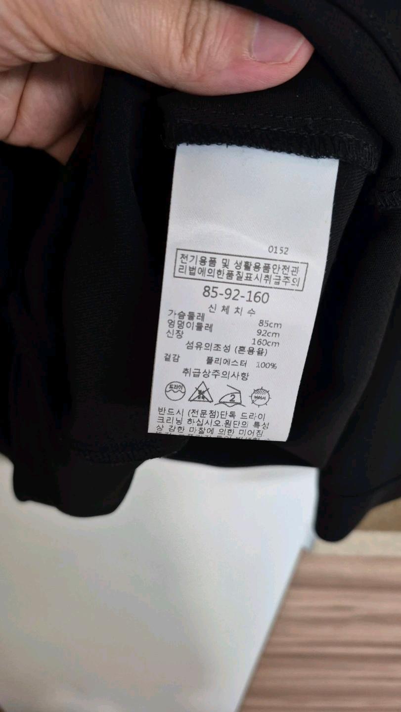 메세지 블랙 핀턱 블라우스 85-92-160 6