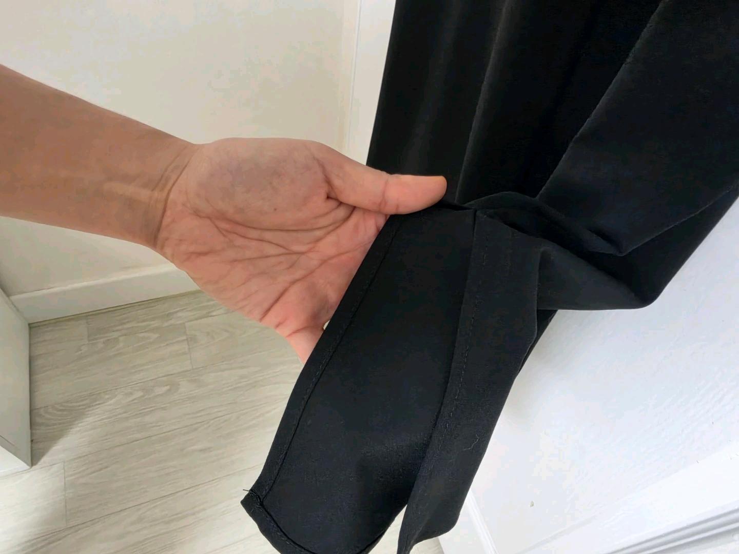 블랙 민소매 롱 원피스 4