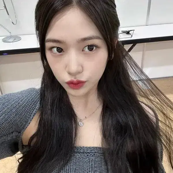 쓰리타임즈 코튼 볼레로 세트 차콜(아이브 착용) 4