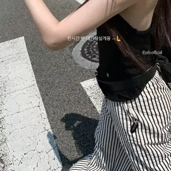 [새상품] ODS 오디에스 홀터넥 나시 블랙 5