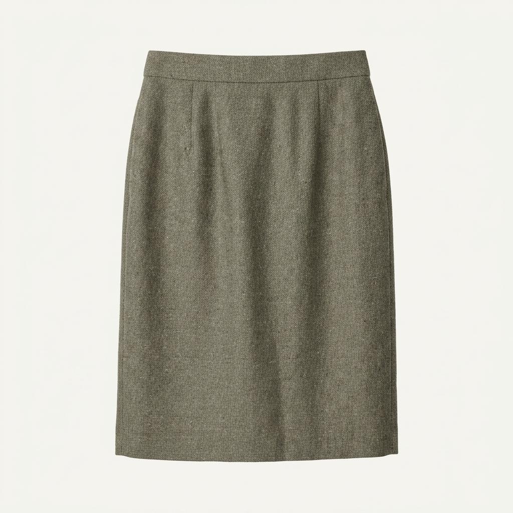 낫띵리튼 Yves h-line skirt 1