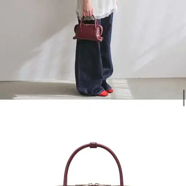 무르 버건디백 4