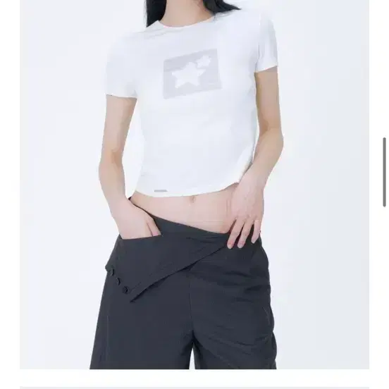 미세키서울 Midnight stars short sleeve 화이트 3