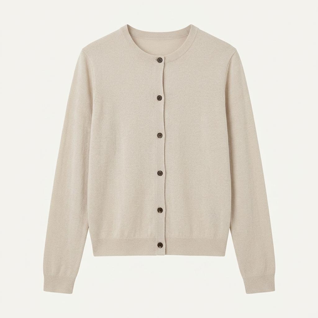 (새상품/마지막가격) 루에브르 tied cardigan 라이트베이지 1