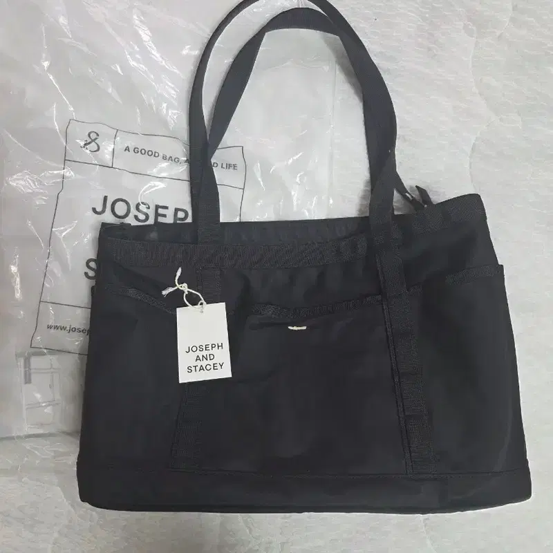 조셉앤스테이시 쇼퍼백 M 블랙 2