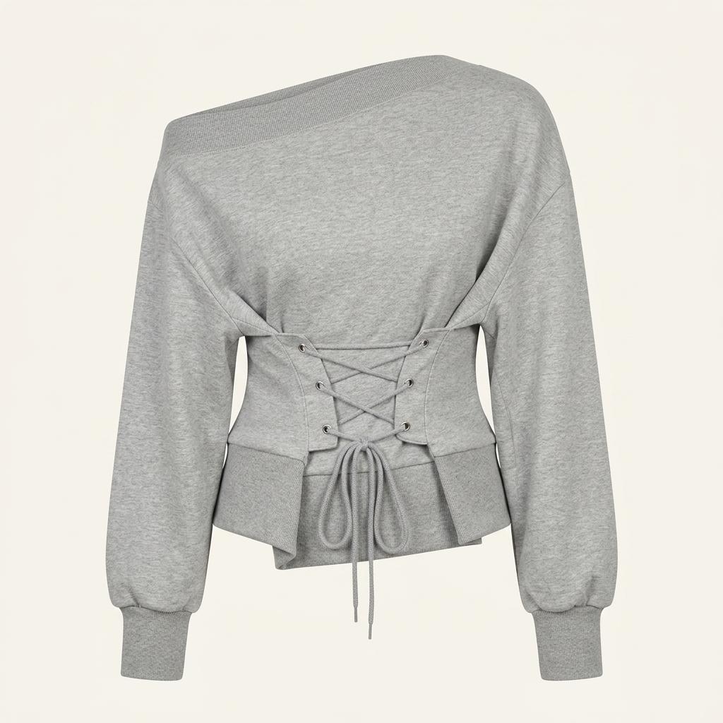 bohemseo CORSET SWEATSHIRT 보헤미안서울 코르셋 1