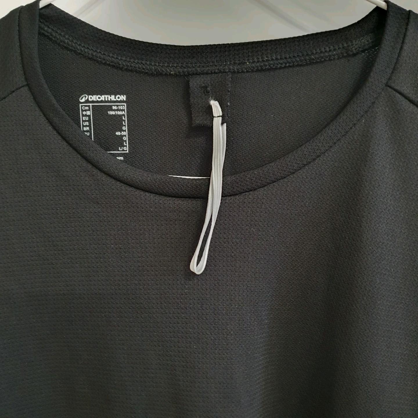 DECATHLON 데카트론 남성 기능성 반팔티 블랙 3