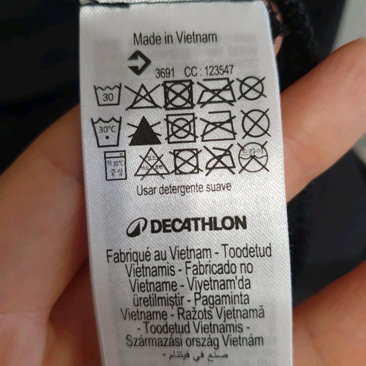 DECATHLON 데카트론 남성 기능성 반팔티 블랙 7