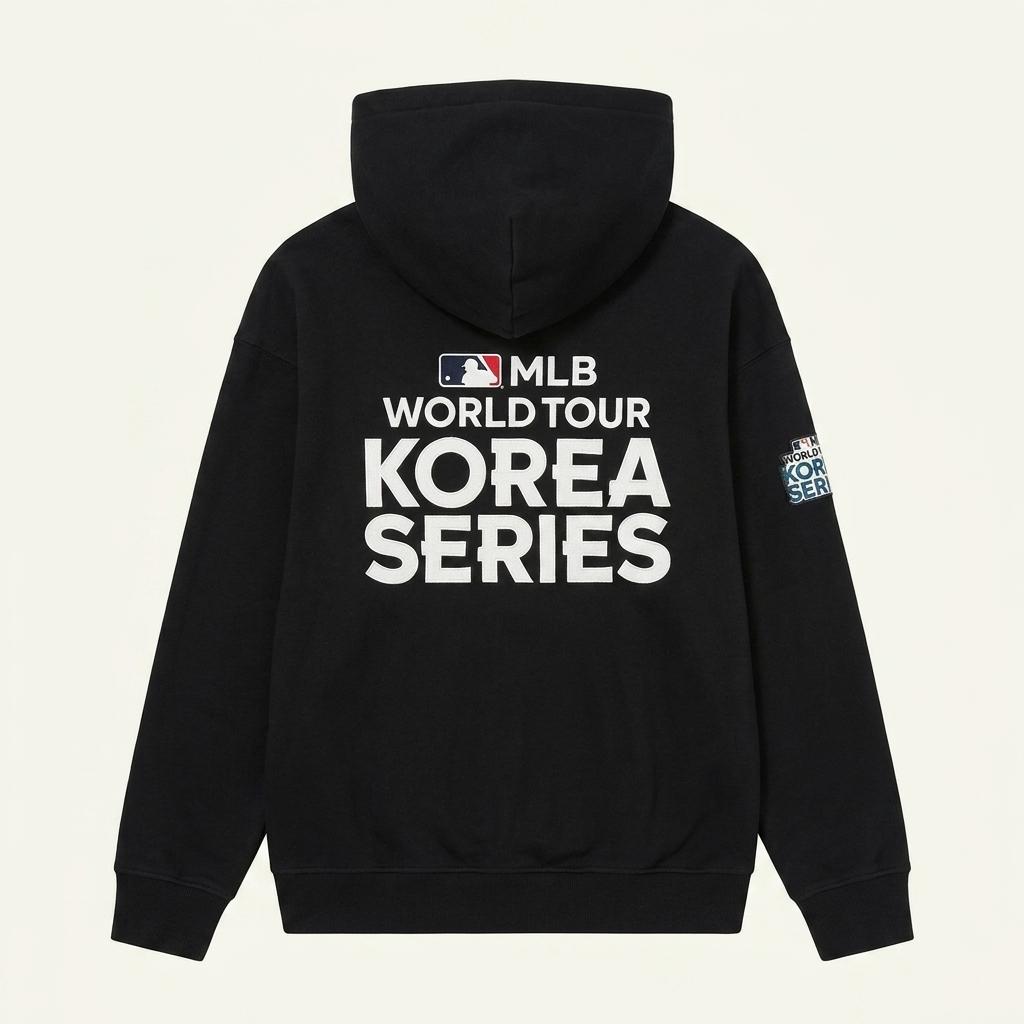 뉴에라 LA 다저스 월드투어 코리아 시리즈 후드티 블랙 1