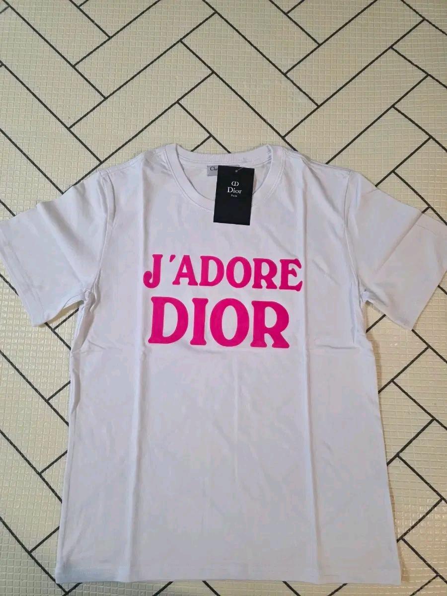 디올 J'ADORE 반팔 티셔츠 화이트 M 3