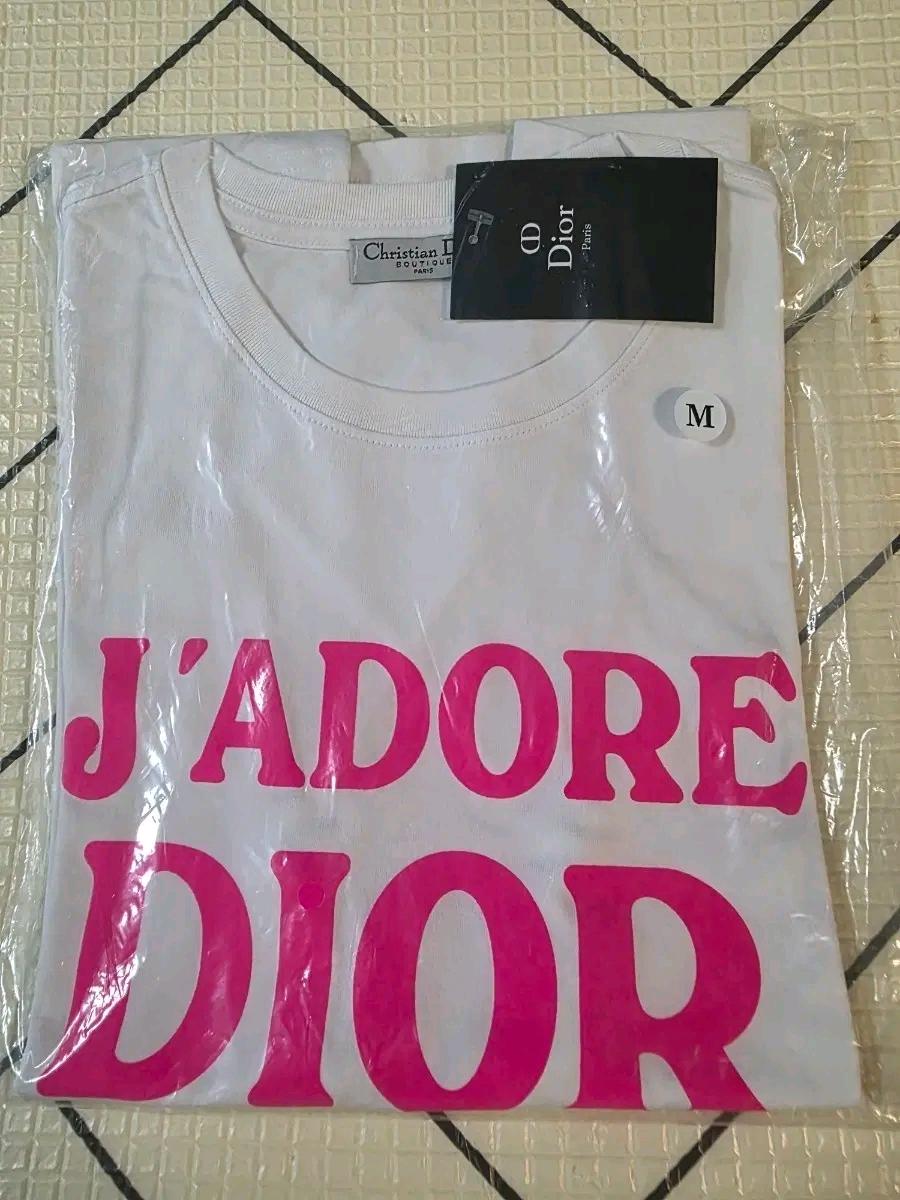 디올 J'ADORE 반팔 티셔츠 화이트 M 2