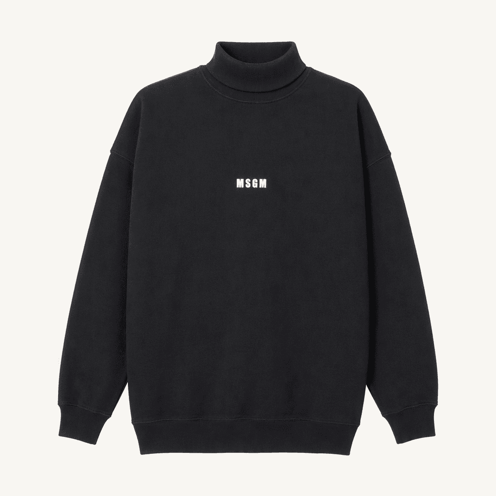 MSGM 여성 폴라 기모맨투맨 S