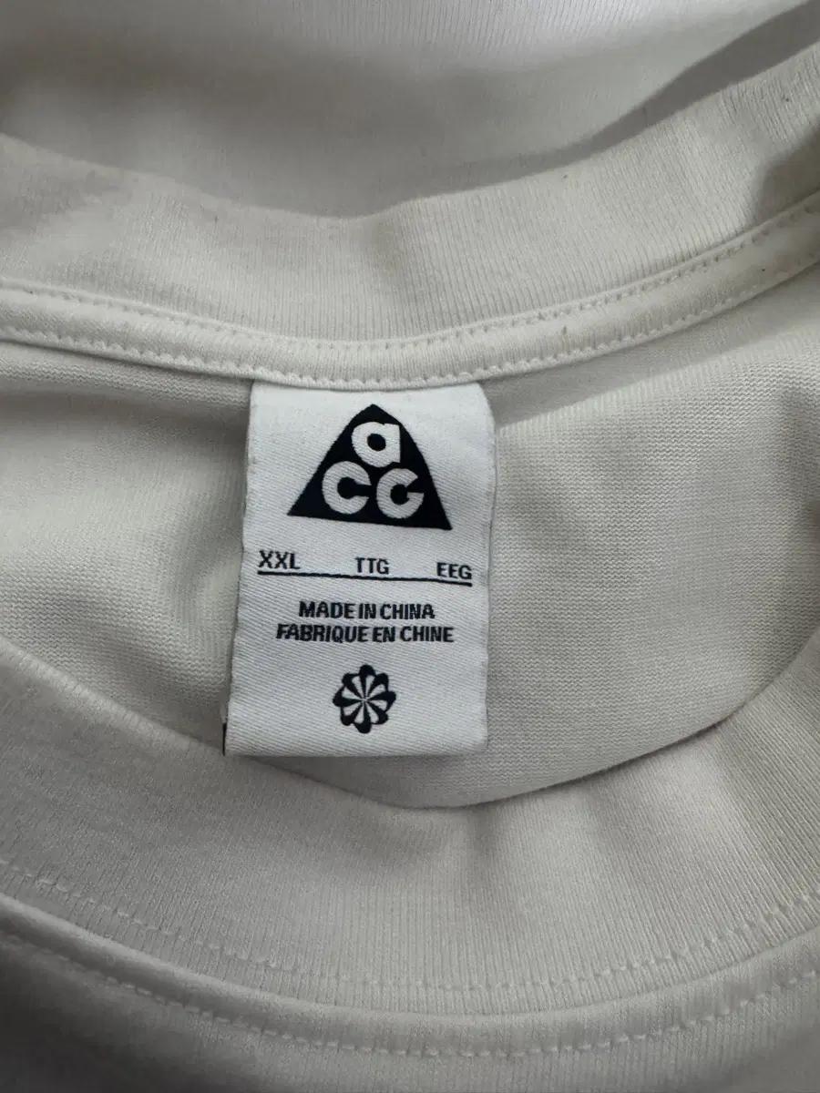 정품!! 나이키 ACG 긴팔 렁스 롱슬리브 티셔츠 2XL 화이트 4