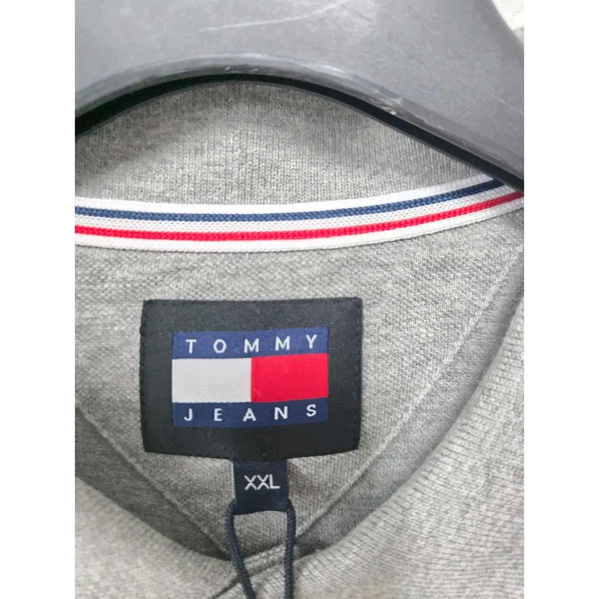 2XL 타미힐피거 그레이 반팔 카라티 (새상품) E672 3