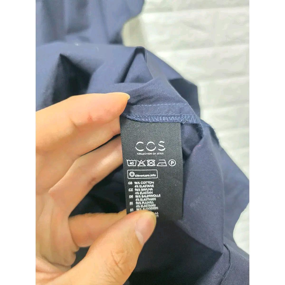 M-L 코스 COS 블랙 반팔 원피스 E676 4