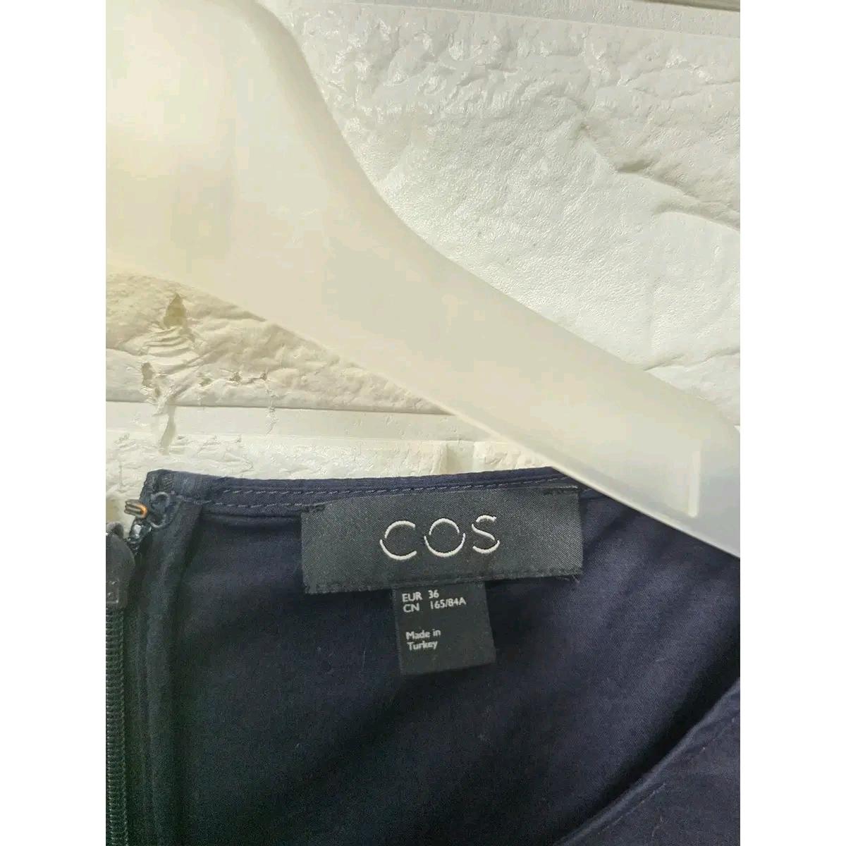 M-L 코스 COS 블랙 반팔 원피스 E676 3