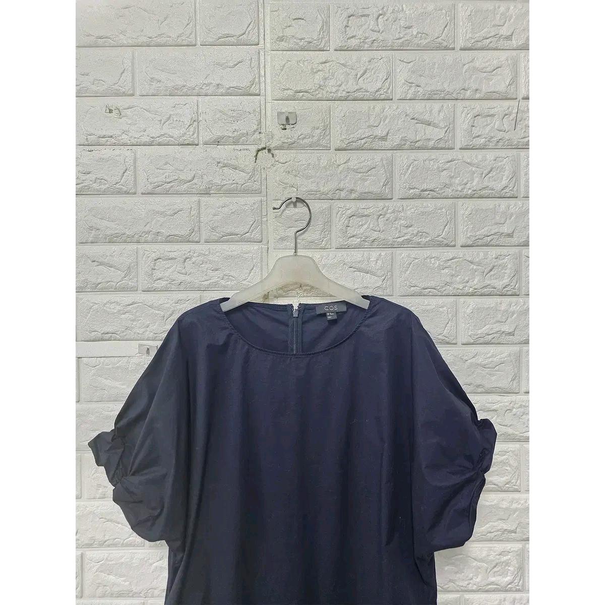M-L 코스 COS 블랙 반팔 원피스 E676 6