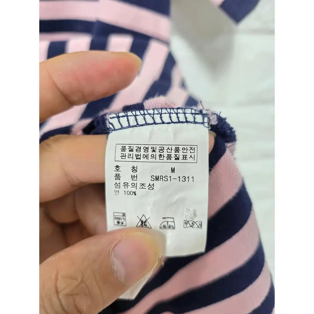 M 폴로랄프로렌 스트라이프 반팔 카라티 E692 4