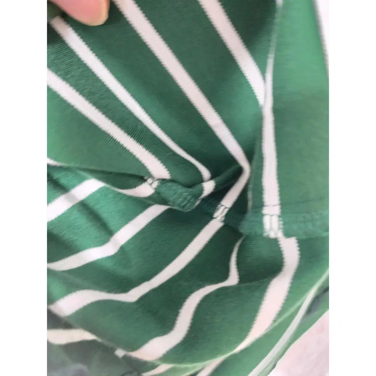 2XL 폴로랄프로렌 스트라이프 반팔 카라티 E693 4