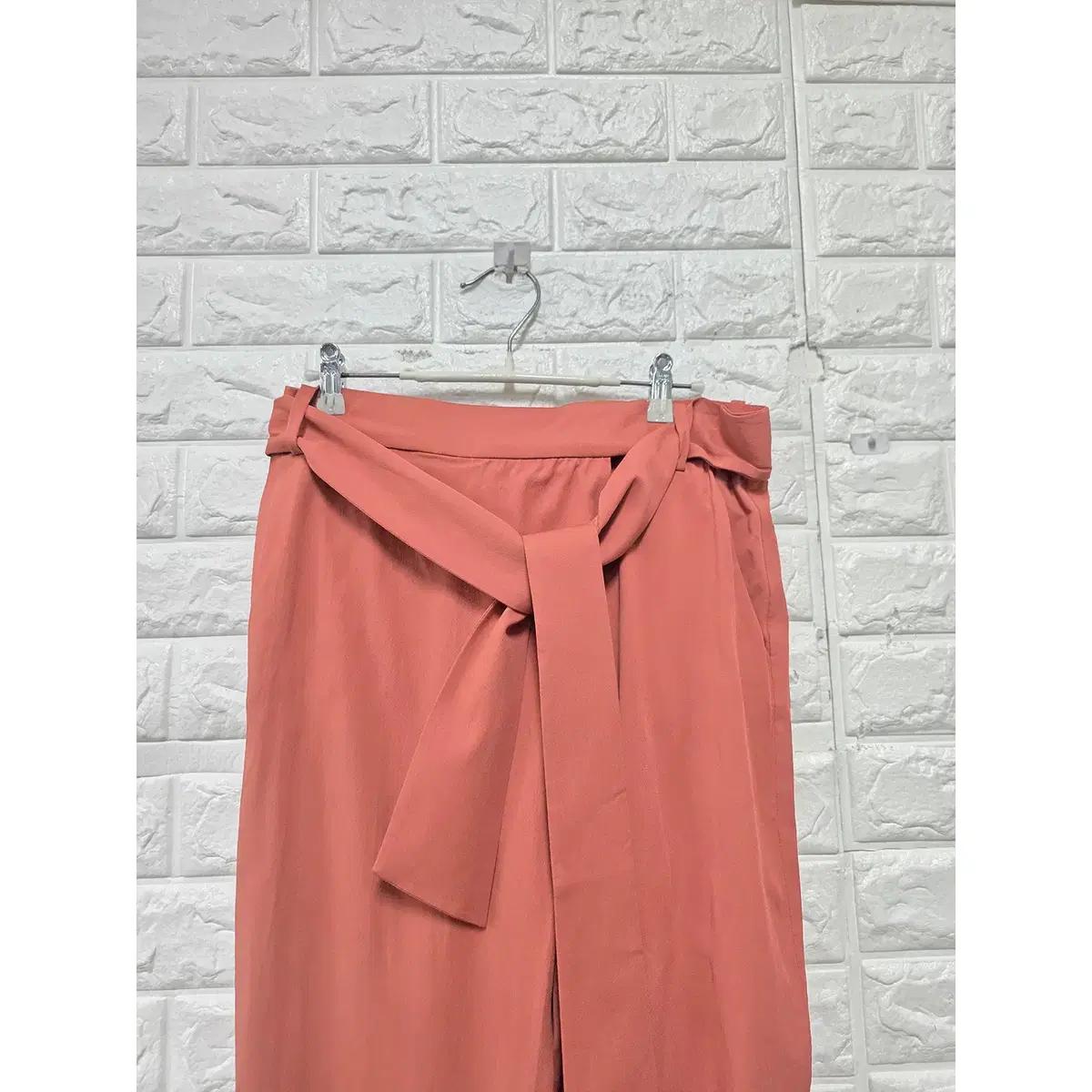 30인치 코스 COS 오렌지 허리벨트 팬츠 D902 6