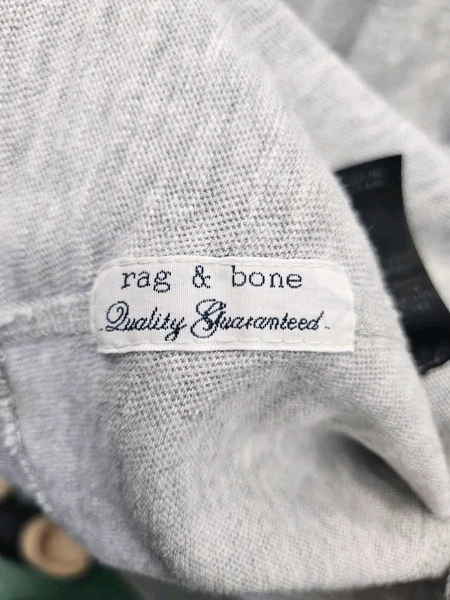 RAG&BONE 그레이 헨리넥 롱슬리브 티셔츠 .482 5