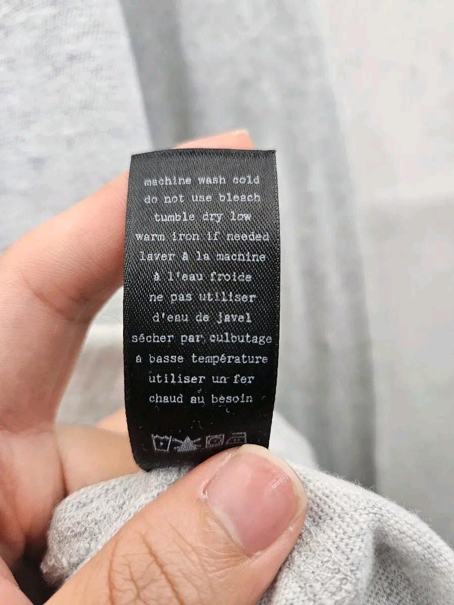 RAG&BONE 그레이 헨리넥 롱슬리브 티셔츠 .482 7