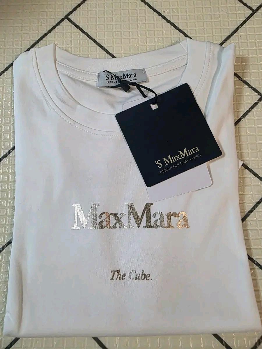 S MaxMara 반팔티 화이트 M 3