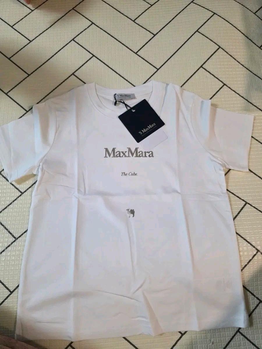 S MaxMara 반팔티 화이트 M 4